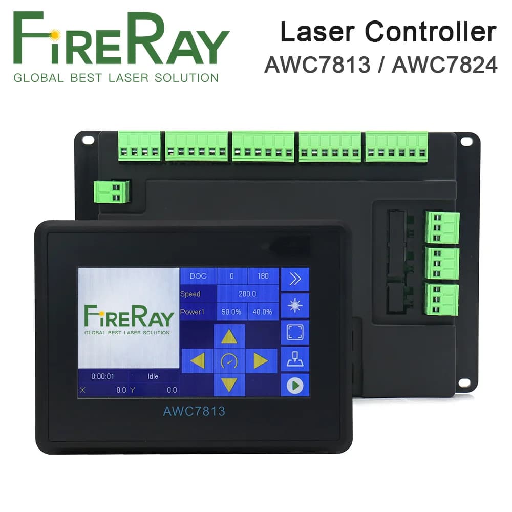 FireRay Trocen AWC7813 Laser Controller Co2 AWC7824 for Laser Engraving Machine Co2