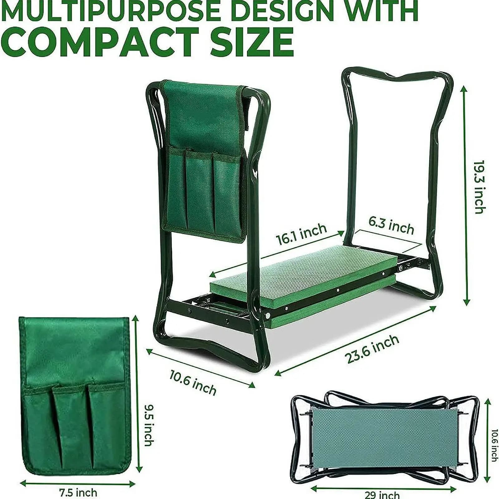Garden Kneeler Seat, Garden Bench, Detachable, Sturdy ,Wear Resistant, Soft Kneeling Pad Garden Stool for Gardening
