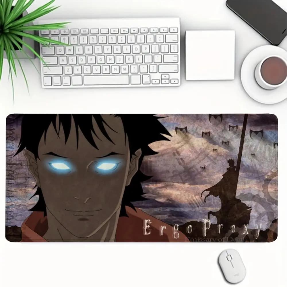 Nuovo Tappetino per Mouse da Gaming E_Ergo P_Proxy XXL con Superficie Liscia, Bordi in Gomma, Design Antiscivolo, Ideale per Desktop di Giocatori