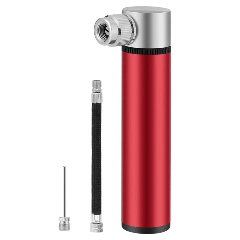 Hand Air Pump Aluminum Alloy Mini Bike Pump Lightweight Portable Bicycle Pump High Pressure Mini Bike Air Pump Cycling Equipment