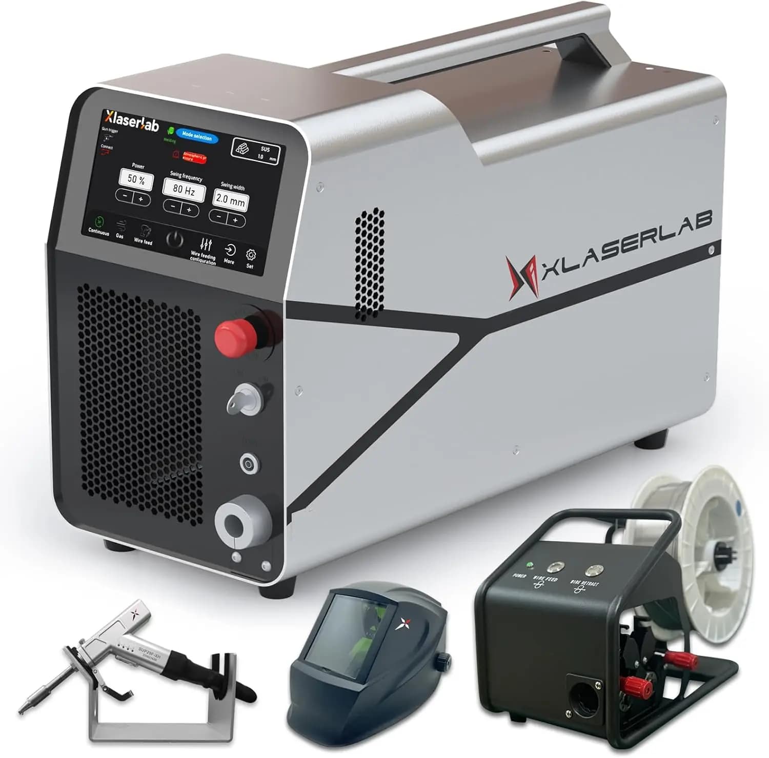 Saldatrice laser da 700 W – Saldatrice laser a fibra 6 in 1 per saldatura, taglio, pulizia, rimozione ruggine, saldatura subacquea