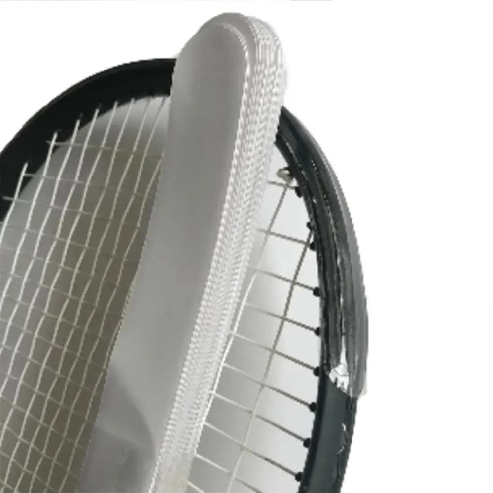 Adesivo Trasparente per Testa Racchetta, Protezione Antigraffio per Telaio, Nastro Protettivo per Racchetta da Tennis, Striscia Singola 37cm