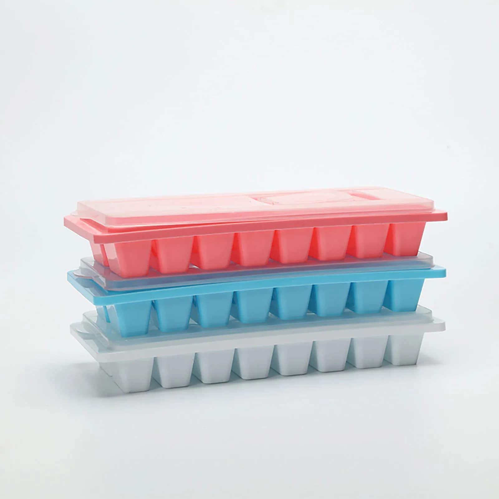 16 Griglia Vassoio per cubetti di ghiaccio Stampo in silicone Vassoio per cubetti di ghiaccio Stampo Creatore di cubetti di ghiaccio fai da te Non tossico Durevole Bar Pub Vino Creatore di blocchi di ghiaccio
