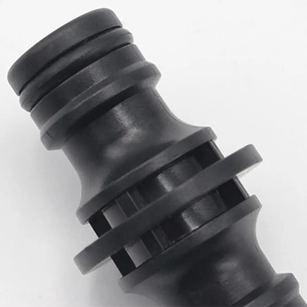 Connettore per tubo maschio Rubinetto per tubo Irrigazione 1/2 \" Connessioni per tubi 2 vie 50*26*26mm Nero Nero/verde Accoppiatore da giardino