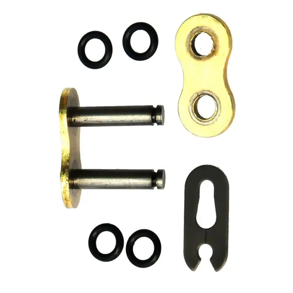Anello di collegamento per catena moto 428 520 525 530 con O-Ring, accessorio di bloccaggio per catena a maglia unificata resistente