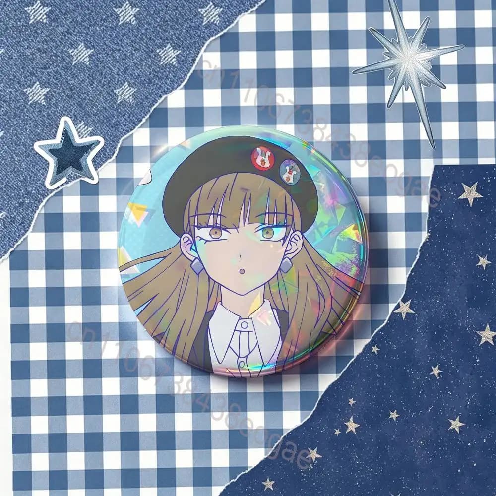 Hikawa Koyuki The Ramparts of Ice Custom Badges 75mm 44mm 25mm 32mm 58mm Hat Backpack Accessories Toys Collect Gifts Large