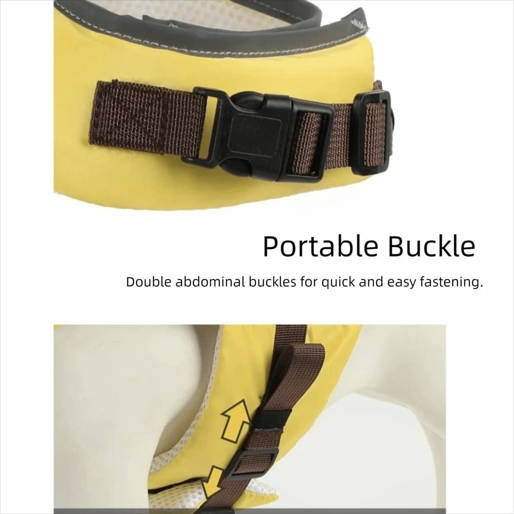 Adjustable Pet Life Vest High Flotation Waterproof Dog Life Jacket Breathable with Handle Dog Swimming Clothes Beach