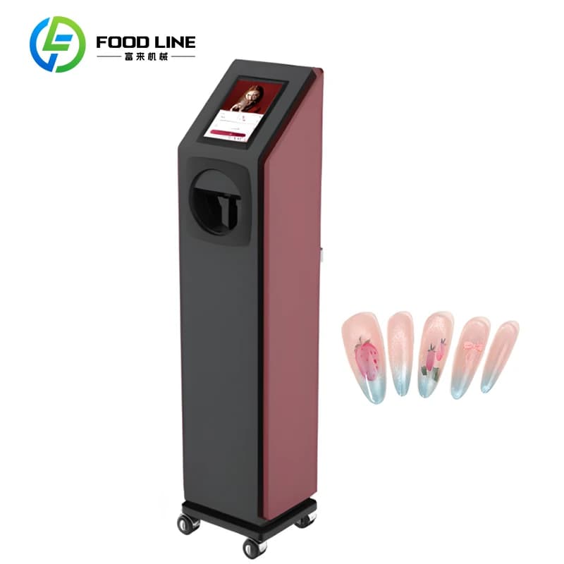 Stampante per Unghie da Tavolo Automatica Intelligente 3D per Nail Art Gel 2025 Nuova Personalizzabile