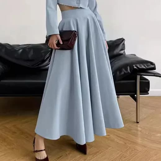 Nuova Gonna di Alta Moda 2026, Versatile ed Elegante, a Vita Alta e Linea ad A per Donne
