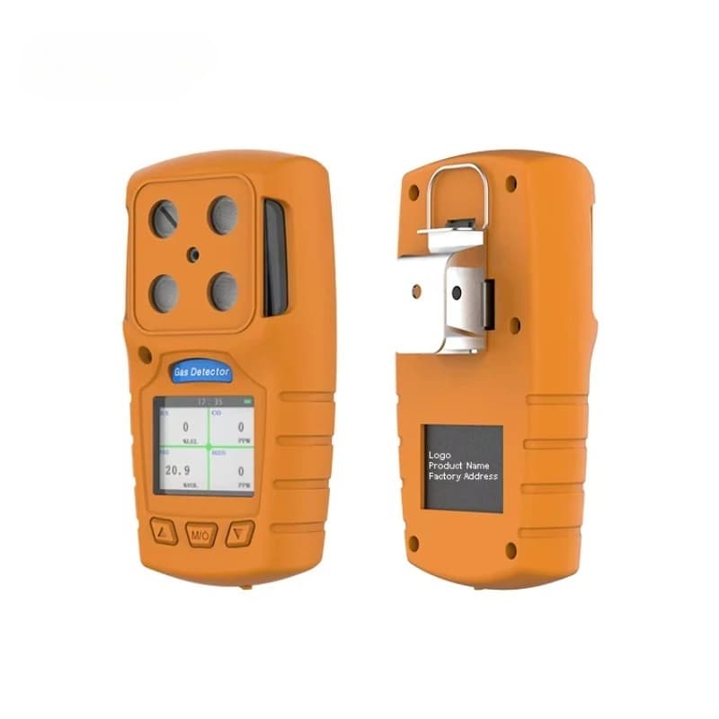 Supply Multi Gas Detector O2 H2S CO LEL Carbon Monoxide Small Size 4 in 1 Portable Gas Detector