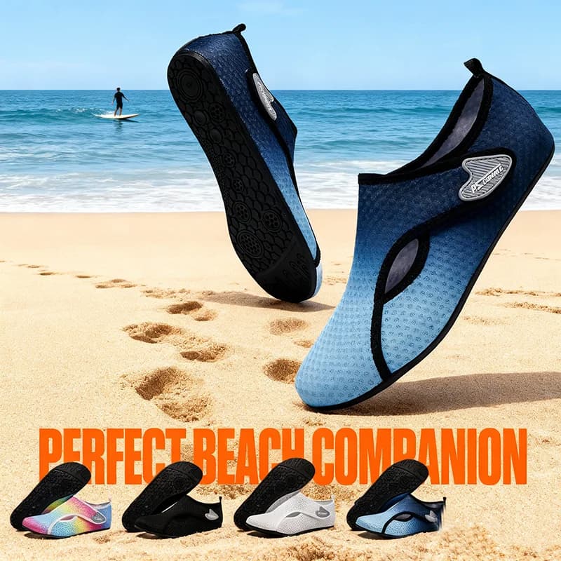 Scarpe Acquatiche a Rapida Asciugatura per Sport d'Acqua, Calzini da Spiaggia per Nuoto, Piscina, Surf, Yoga, per Donne e Uomini