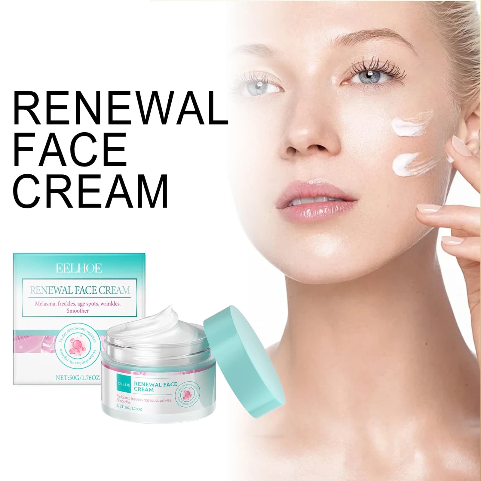 Crema viso rassodante al collagene Rinnovo Nutrizione profonda Riduce le macchie scure Lentiggini Schiarente Crema rassodante lifting della pelle liscia