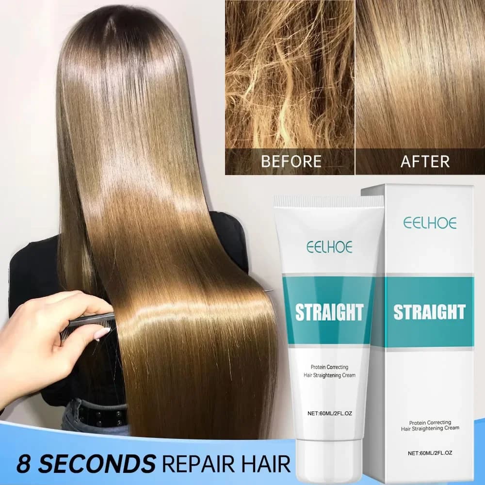 Magic mask for keratin hair Professional quick repair Hair damaged cracks Soft smooth and shiny Haircare