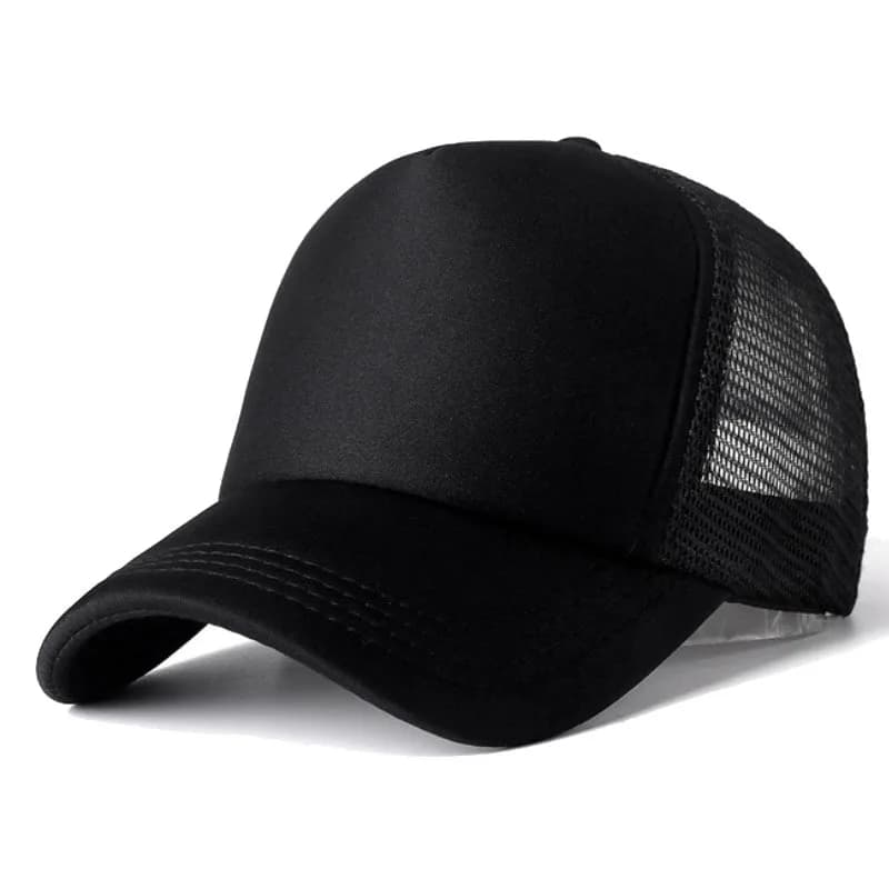 Unisex Casual Plain Mesh Baseball Cap Adjustable Snapback Hats for Women Hip Hop Trucker Cap Streetwear Dad Hat