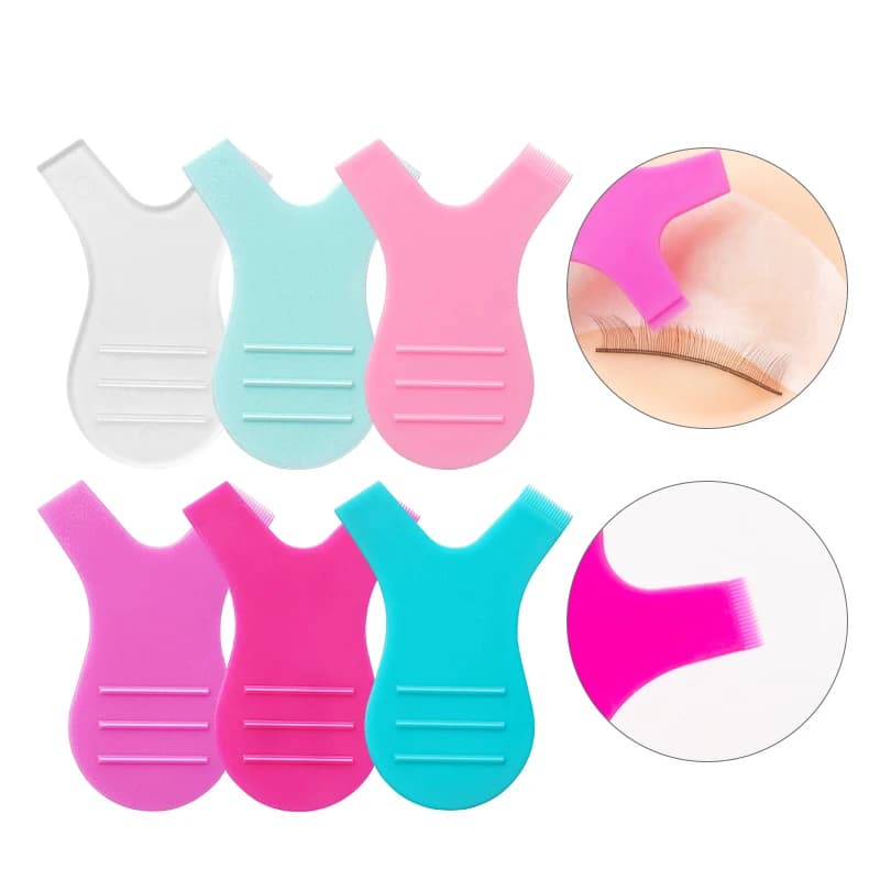 30pcs Y Lash Lift Tool Y Shape Eyelash Brush Lash Lift Brush Silicone Grafting Eyelash Lift Brush for Eyelash Extension Clean up