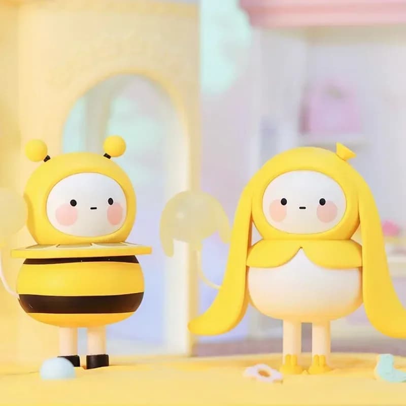 POP MART Bobo&coco Balloon Paradise Series Blind Box Toys Mystery Box Guess Bag Doll Cute Anime Figure Desktop Ornaments Raccogliere