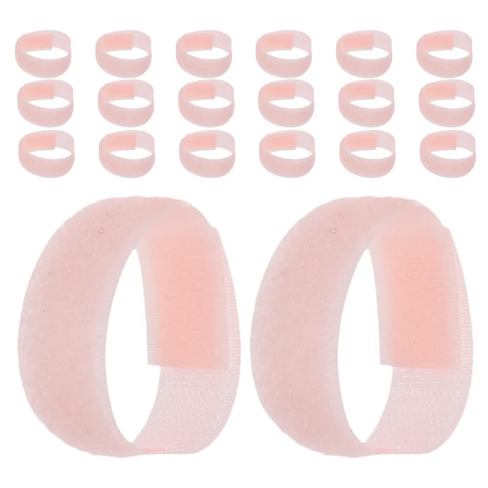 20Pcs Pet Shoe Support Strap Adjustable Elastic Boot Securing Strap for Dogs Cats Slip-Resistant Walking Running Jumping Gear