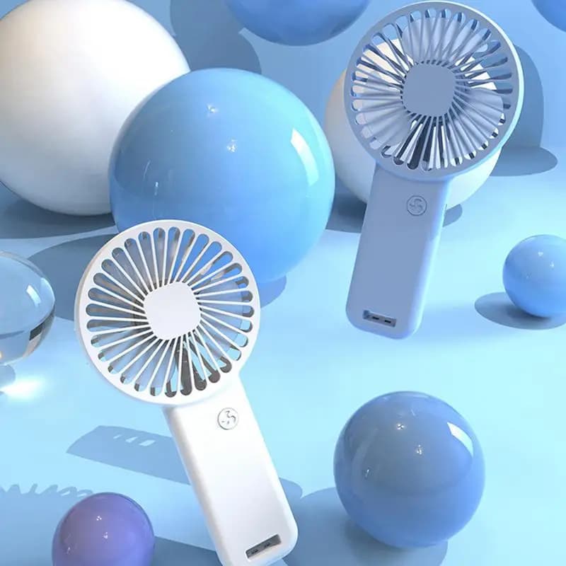 Ventilatore Portatile Ricaricabile 2026 Silenzioso a Batteria da Tavolo, Circulatore d'Aria a Basso Rumore per Aziende, Campeggio, Scuola, Viaggi