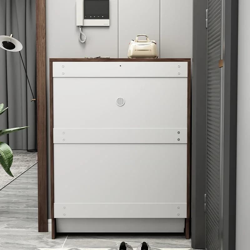 Solid Wood Shoe Cabinets Ultra Thin Furniture Box Free Shipping Shoe Rack Organizer Hallway Storage Armoires De Salon Furniture