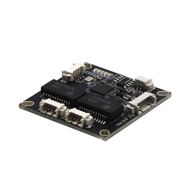 Parts for drones Built-in network switch module Auto flip plug and play Mini Ethernet switch module