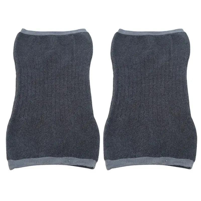 AEF6-2 Paia Ginocchiere in Cashmere Supporti Scaldamuscoli Inverno Caldo Termico Ciclismo Sci Ginocchiera Addensare Ginocchiere