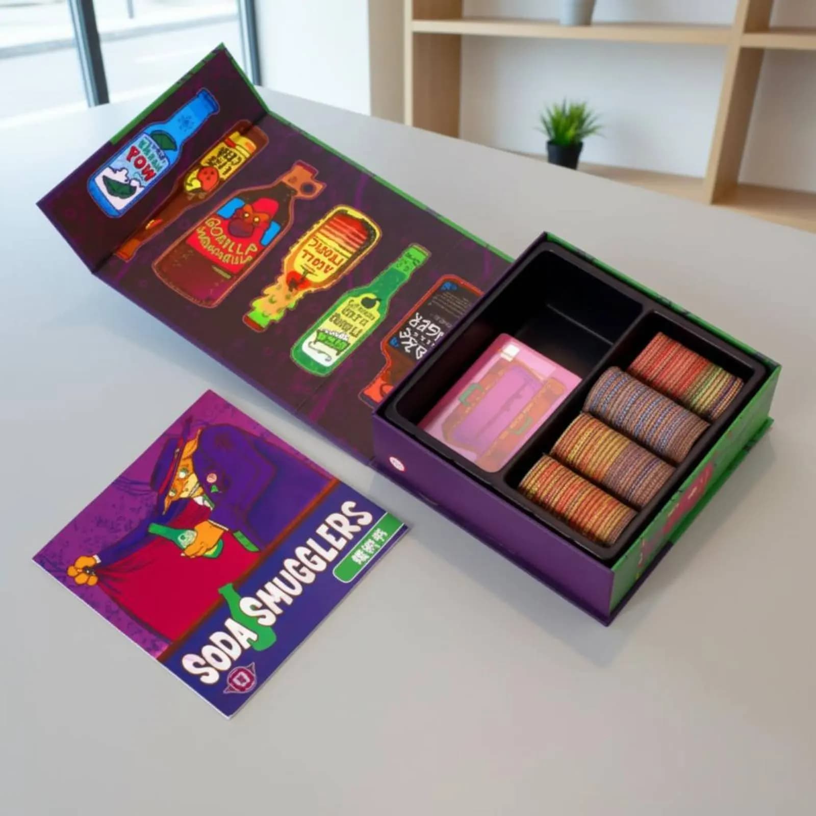 Gioco di Carte 'Smugglers' - Gioco da Tavolo Strategico a Tema Smuggling, Facile da Imparare, Componenti Robusti per Famiglie