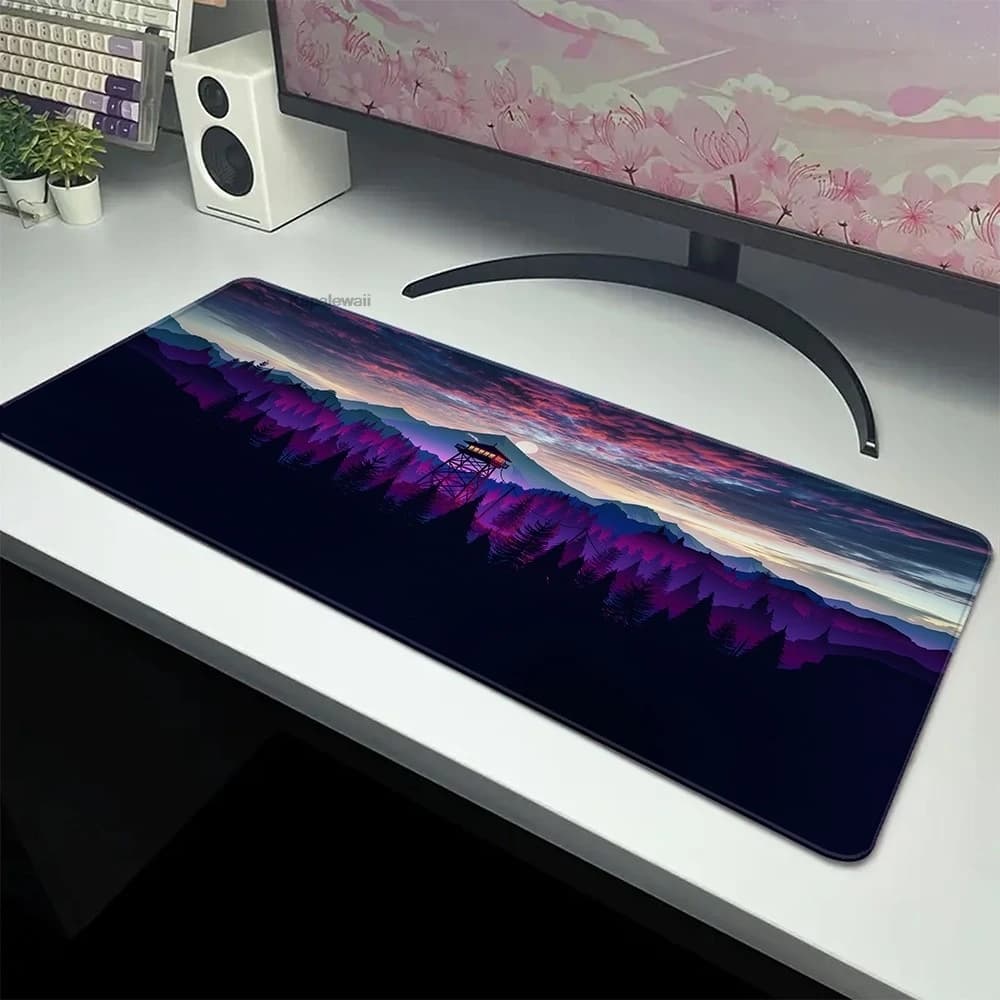 Tappetino per paesaggi forestali Tappetino per mouse Tappetino per ufficio per giocatori Tappetino per mouse Accessori da gioco Tappetino per scrivania Tappetini per tastiera artistica 900x400 Mausepad Company