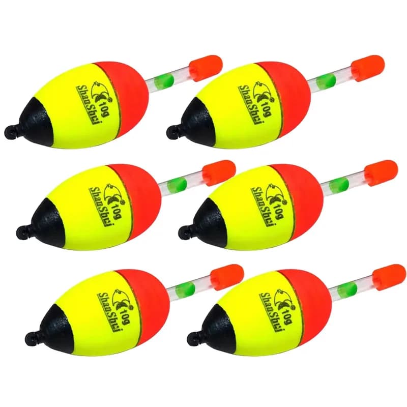 2/4pcs 10/20/30/40/50/60/70g EVA Luminous Fishing Night Float Light Stick Foam Plastic Bobber Sea Rock Fishing Striking Floats