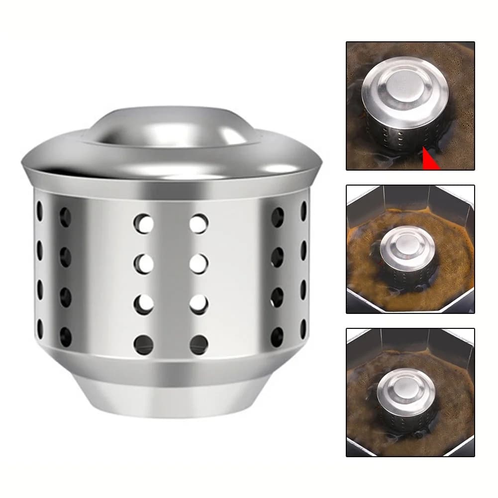 Moka Cooking Floor Coffee maker Stainless steel spray valve Stainless steel spray cover for coffee maker