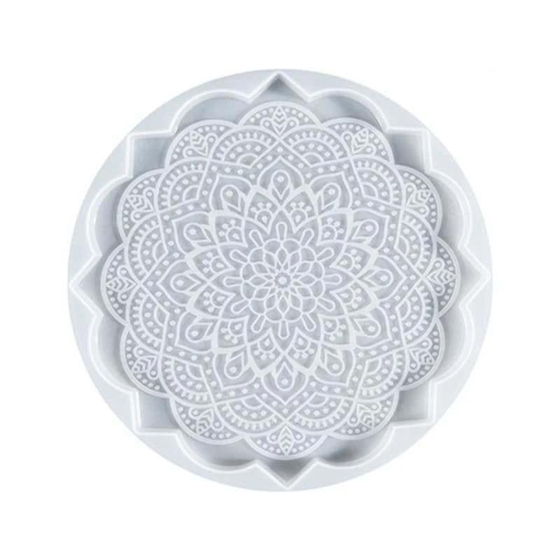 Silicone Jewelry Tray Epoxy Resin Casting Mould Glass Teapot Mat Tray Molds