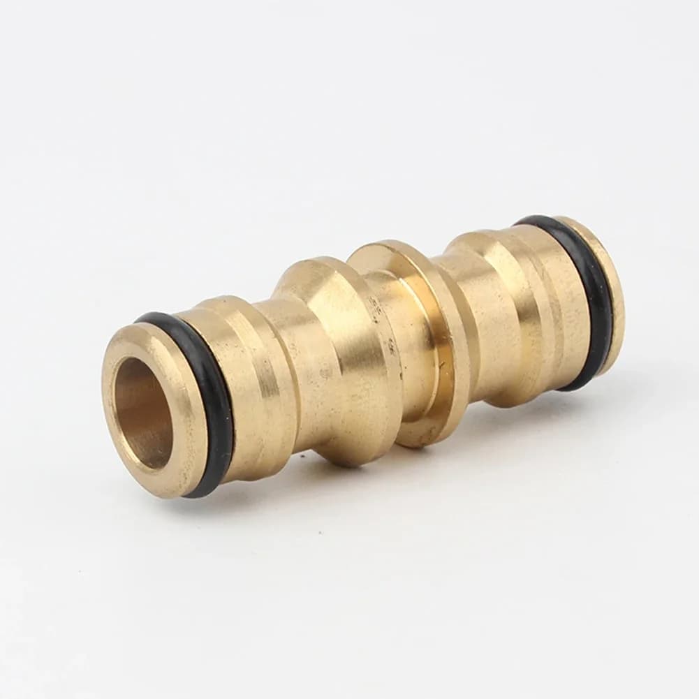 Prolong coupler 2-way flexible pipe connector carpenter for garden irrigation male quick coupling repair spare parts
