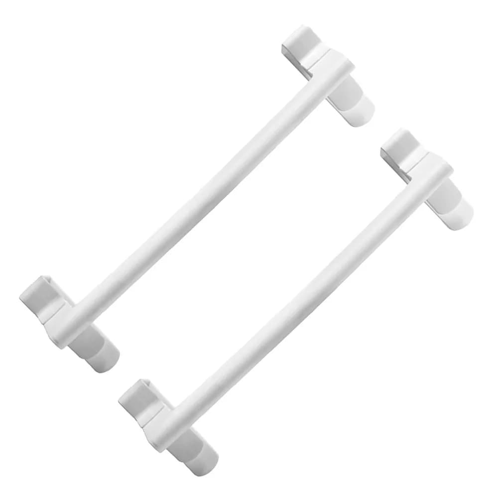 Portasciugamani professionale in ABS da 2 pezzi, design compatto, porta salviette in plastica, organizer per armadietto da cucina
