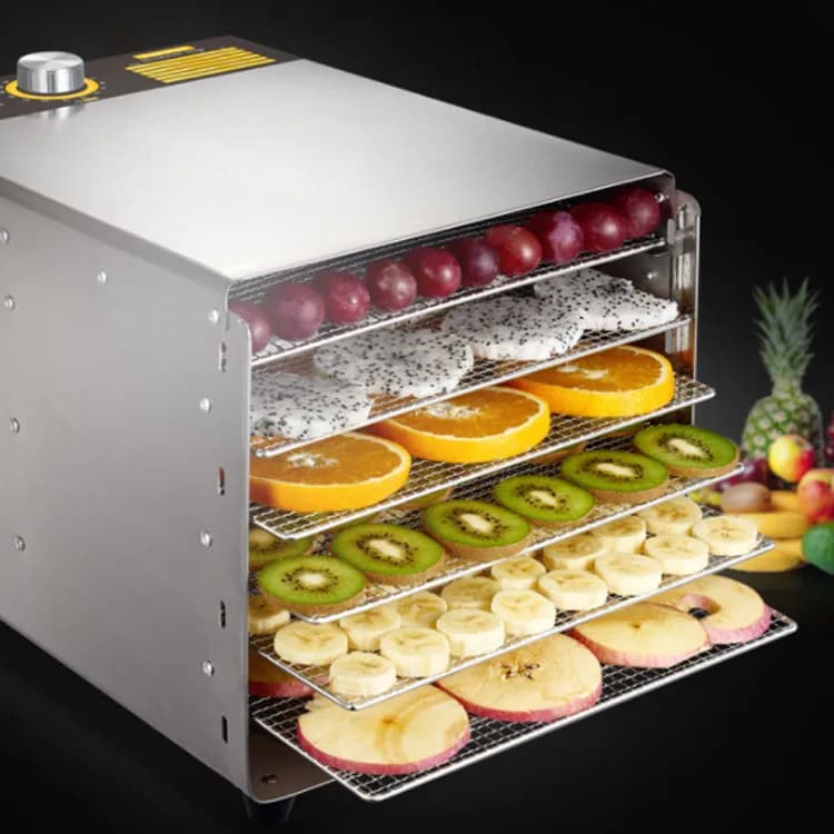 Essiccatore per Frutta e Verdura di Piccole Dimensioni, Macchina per Disidratazione Domestica e Commerciale