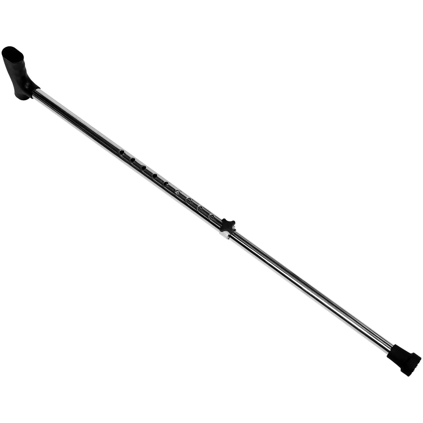 Portable Detachable Stainless Steel Walking Stick Anti Slip Hiking Trekking Pole Mountain Climbing Elderly Use