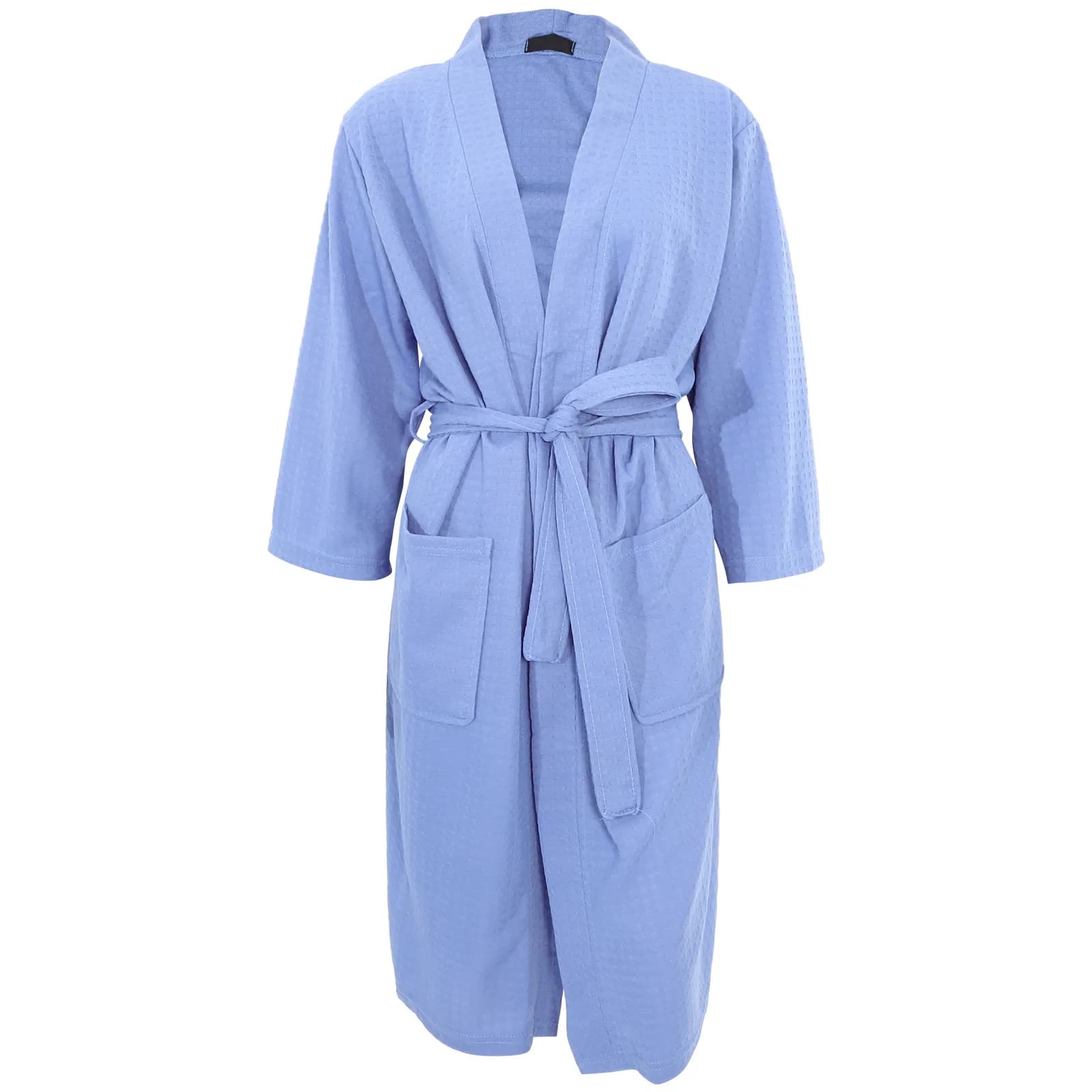 Xl Long Bathrobe for Women and Men Ultra Absorbent Waffle Texture Spa Robe Shower Gown Soft Comfortable Home Hotel Salon Use