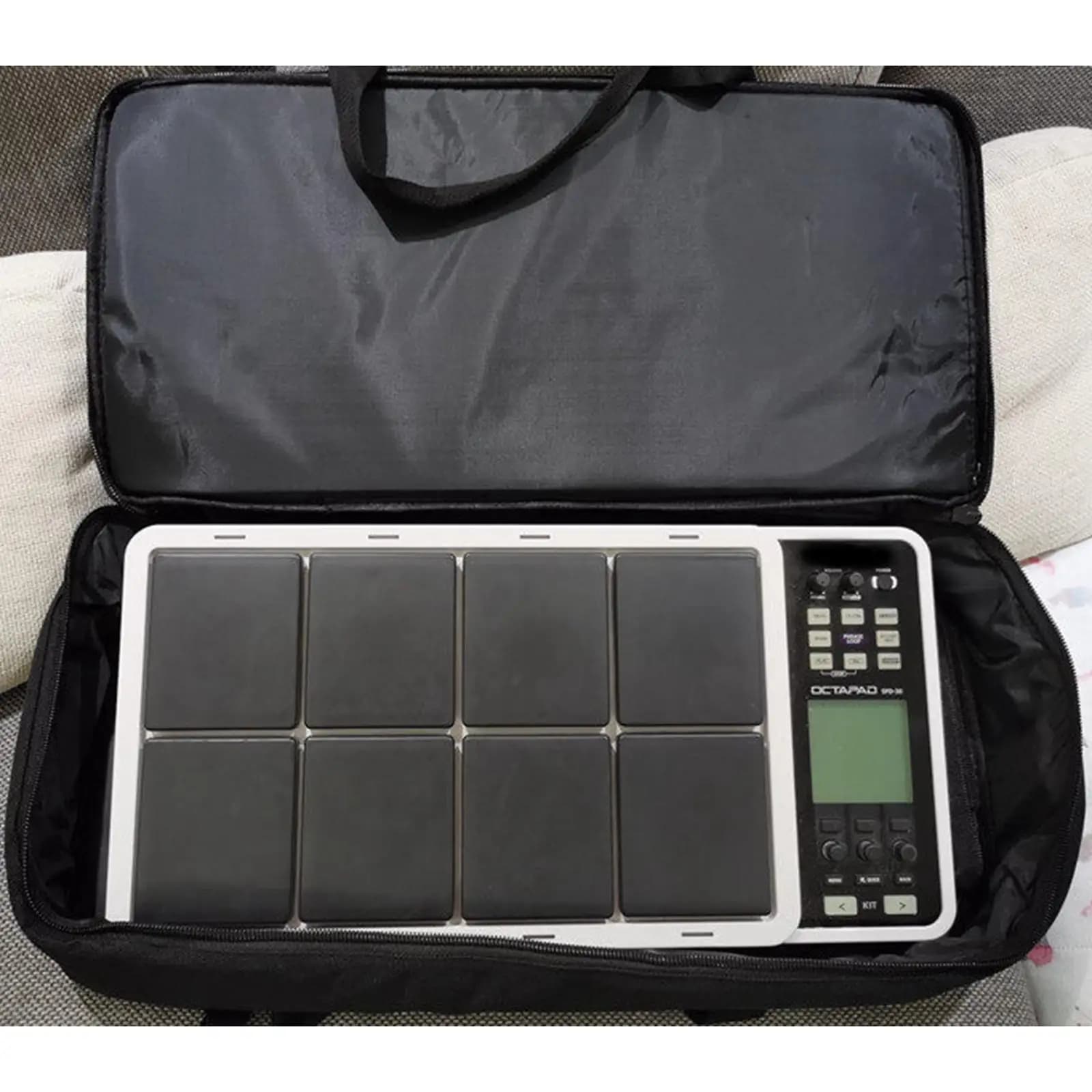 Zaino per Percussioni Elettroniche in Tessuto Oxford Resistente con Fodera Protettiva per OCTAPAD SPD-30 da Viaggio