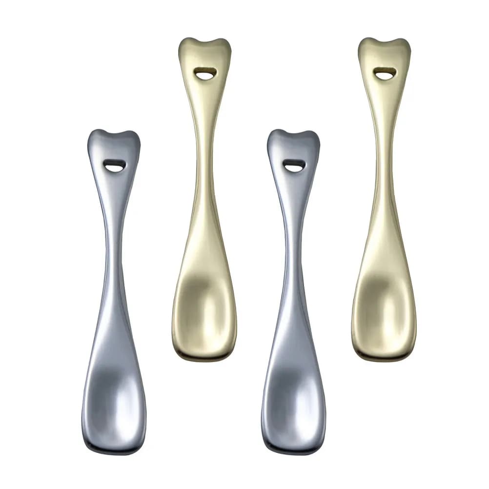 Set of 4 Face Cream Spoons, Face Mask Applications, Skincare Tools, DIY Makeup Accessories, Travel Knits