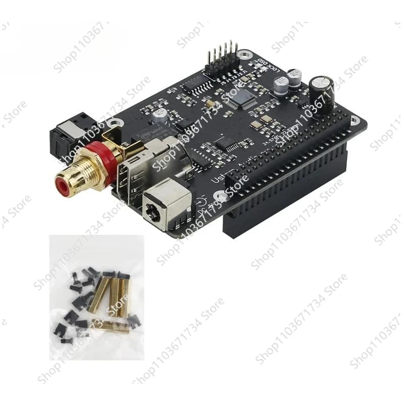 Digital audio card Ustars Audio R19 32 bit PCM384KHz DSD512 coaxial DOP128 for Raspberry Pi