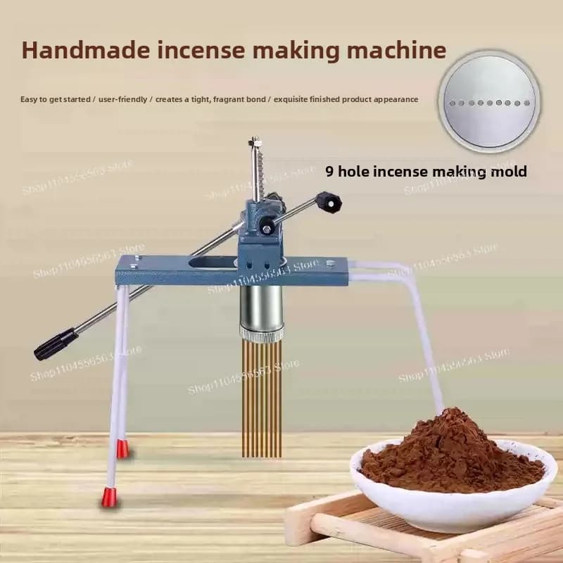 Set di strumenti per la creazione di incenso manuale entry-level – Kit base su piccola scala per incenso domestico in legno di sandalo e bobina fai-da-te
