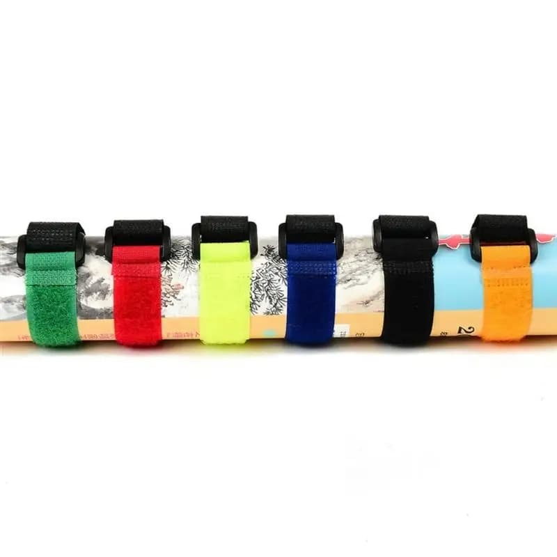 10Pcs Reusable Nylon Self-Locking Cable Ties Reverse Buckle Adjustable Wire Organizer Strap Home Office Management