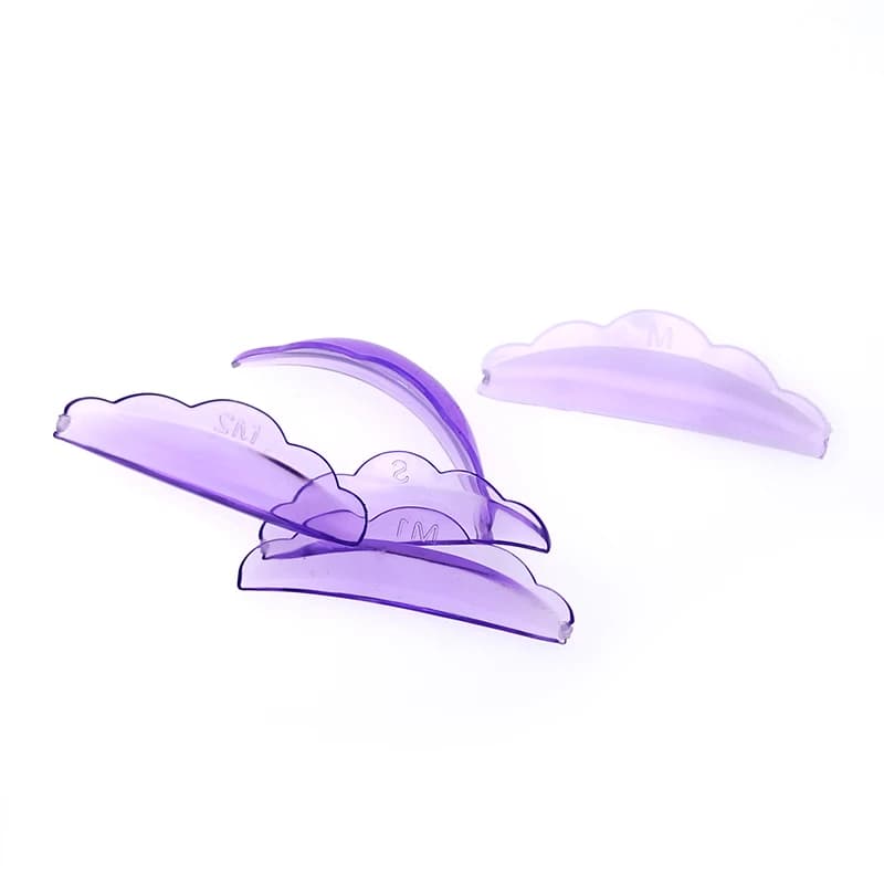 5 Self-adhesive Silicone Pad Paia for Permanent Eyelashes, 3D Eyelash Lifting Shields, Extension Eyelash Accessories, Makeup Tools