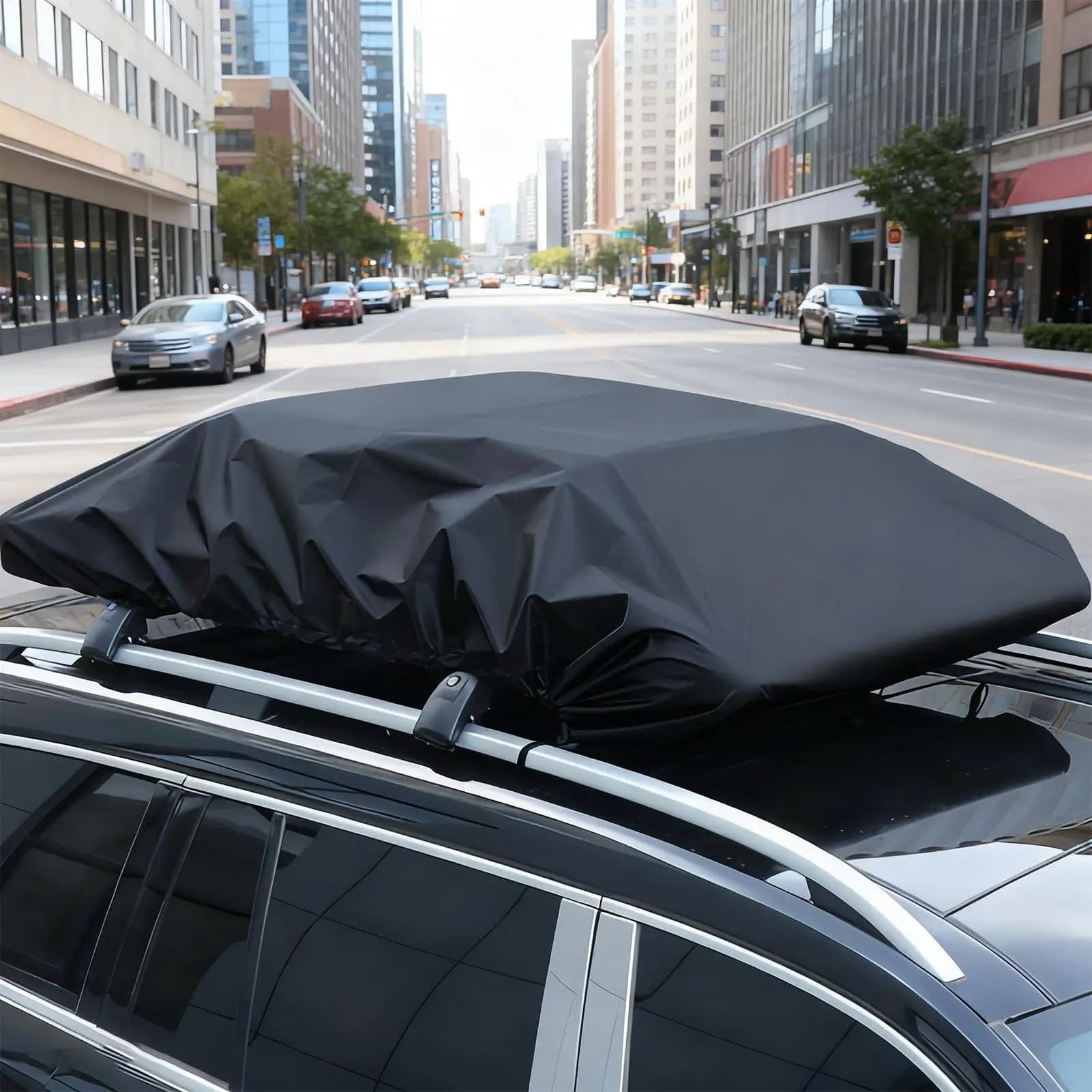 Copertura per portapacchi per auto Protezione per bagagli impermeabile Protezione per bagagli per veicoli per campeggio Veicolo da viaggio SUV per auto automobilistiche