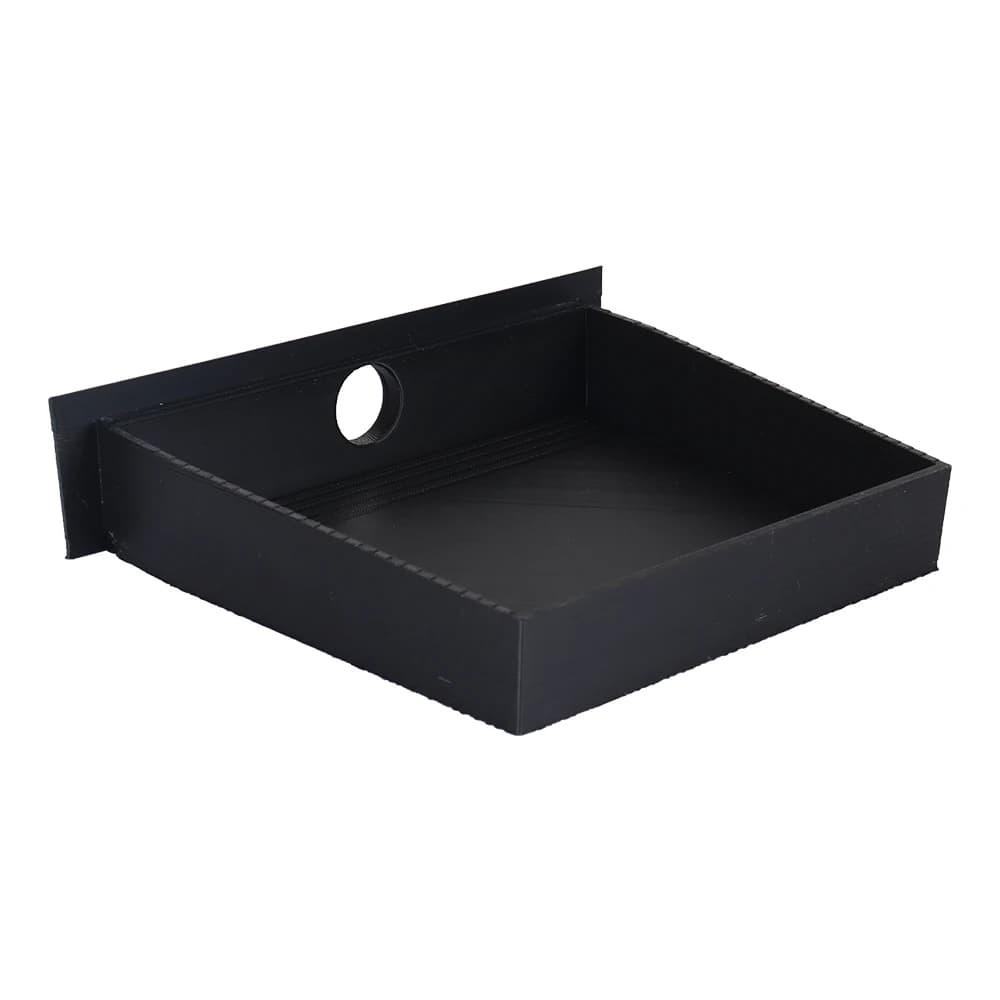 For VW T6 Roof Cubby Tray Above Head Storage Box Durable Plastic Coating Key Rack Maps Sunglasses Organizer