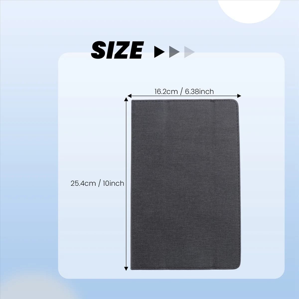 Custodia per tablet A40I per tablet IPlay40 Custodia in pelle PU da 10,4 pollici Custodia flip per CUBE 40 (Nero)