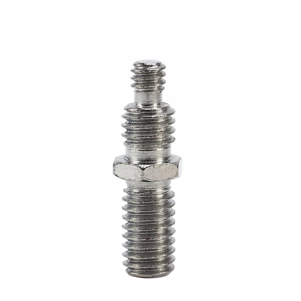 Adattatore a vite maschio a doppio uso per accessori fotocamera, vite a doppio uso 1/4'' e 3/8'' per testa treppiede e monopiede
