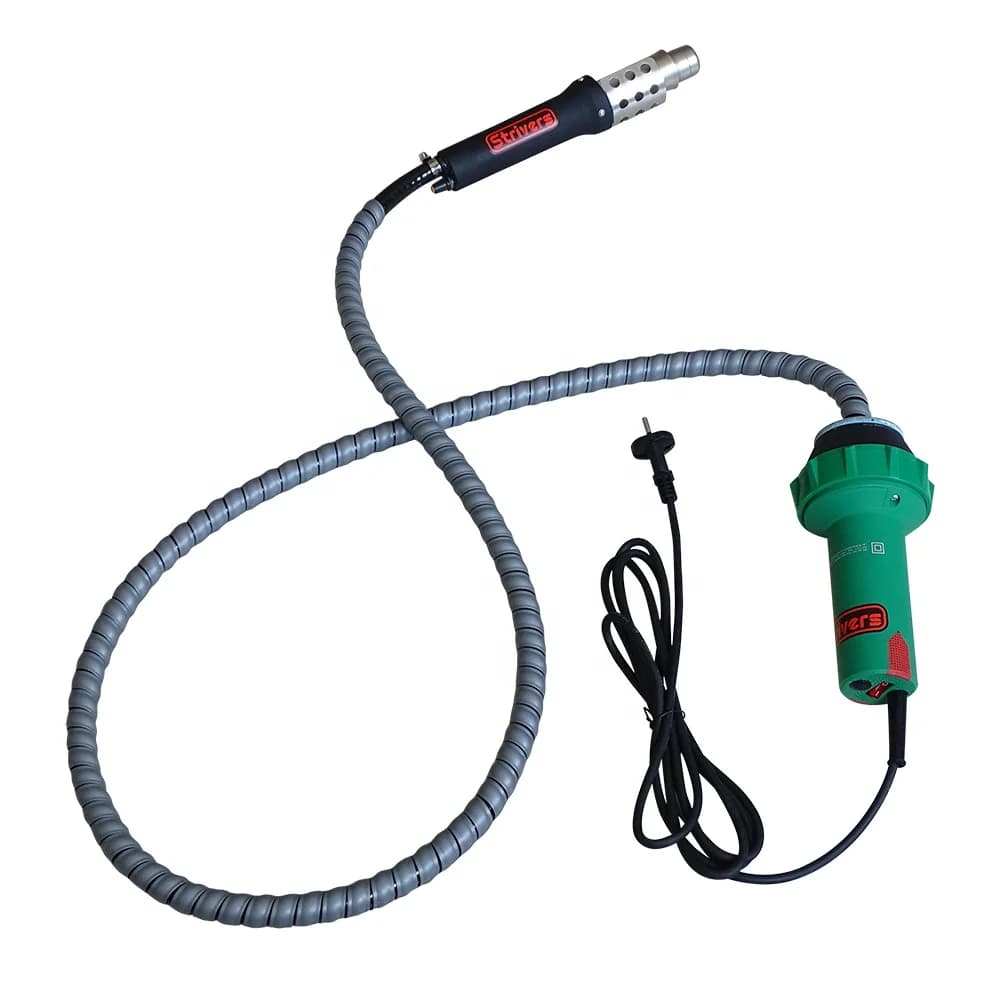 (ZGF-1600SD) Mini pistola termica per saldatura di plastica da 1600 W per saldare PVC, PE, PP, con funzione di spegnimento automatico