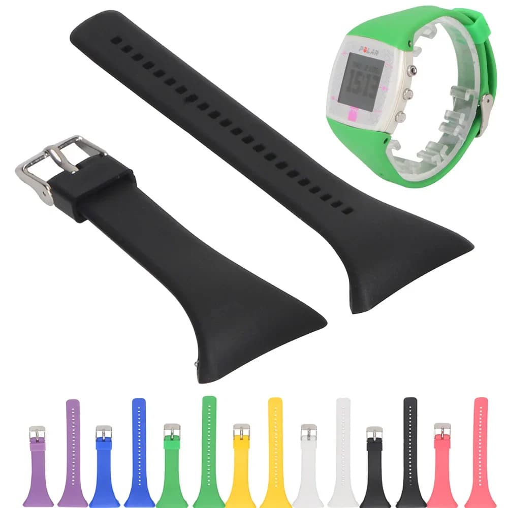 Bracciale in silicone per Polar FT4 FT7 Smart Watch cinturino sportivo di ricambio cinturino in gomma per cinturino Polar FT4