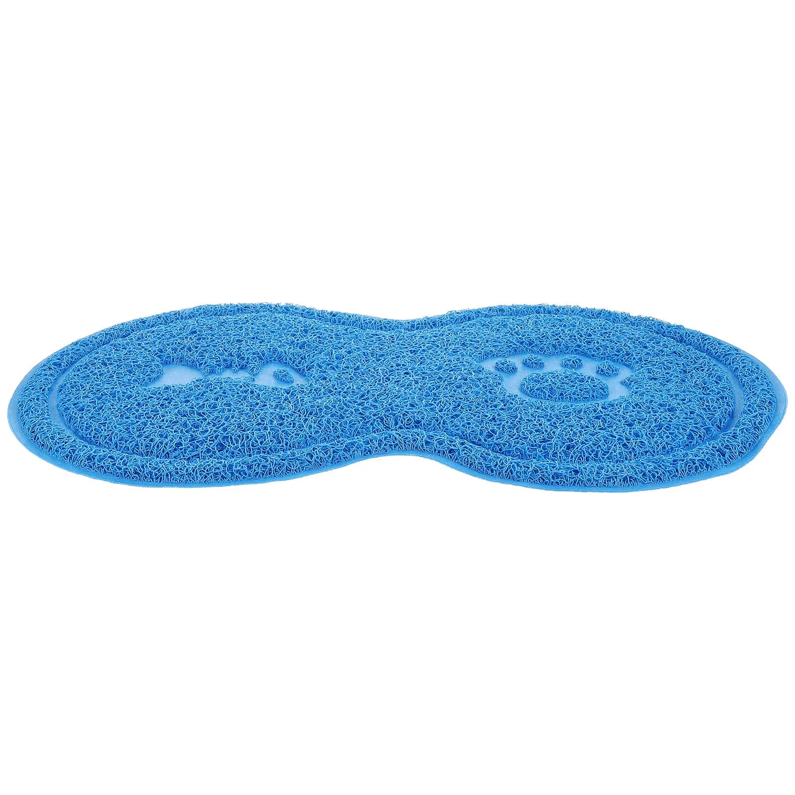 PVC Cat Litter Mat Non Slip Backing Absorbs Food Dirt Sand Keeps Floor Clean Pet Dish Mat for Dogs Cats Small Pets Indoor Use
