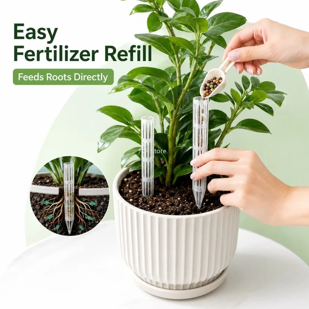 Drainage pipes for plant roots, 10/20 pieces, ventilation tubes to prevent root rot, for indoor and outdoor use, for garden and flower pots.