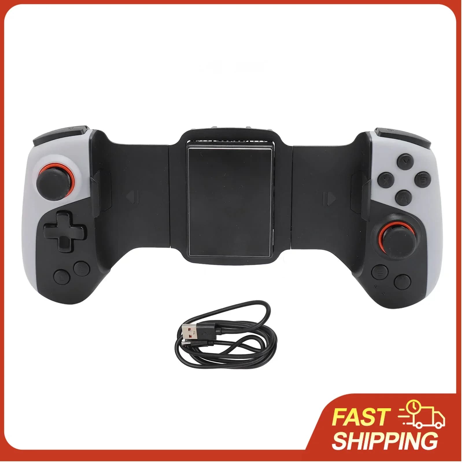 Controller Gamepad Telescopico con Raffreddamento a Semiconduttore, Ventola a 7 Pale, Tasto Programmabile per Console di Gioco